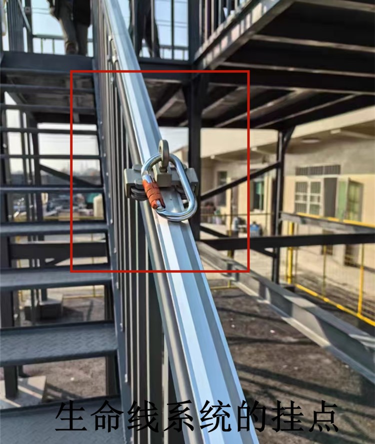 生命線防墜裝置懸掛點(diǎn)